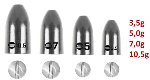 Spro bullet sinkers tungsten - bullet,